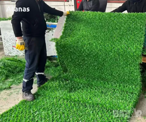 Garden fence / green wall / fake grass - Градински огради / Мрежи / dekorativni ogradni pana, снимка 18 - Огради и мрежи - 46913616