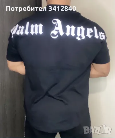 Мъжка Тениска-Palm Angels, снимка 6 - Тениски - 48790733