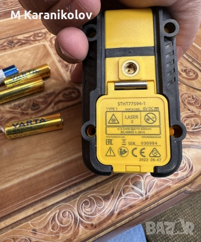 Лазер STANLEY 360 cross, снимка 3 - Измервателни инструменти - 51608437