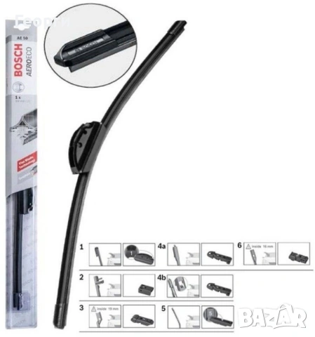 Чистачка Bosch - Aero Eco Neo, 400 mm, универсална, снимка 4 - Аксесоари и консумативи - 53699347
