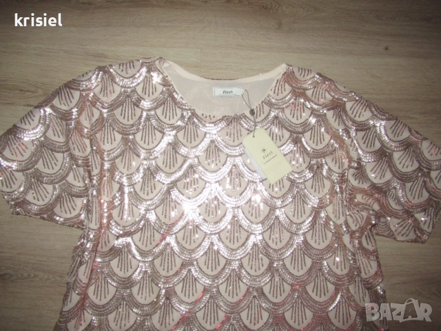 ОФИЦИАЛНА ПРАЗНИЧНА РОКЛЯ--4XL-5XL номер, снимка 3 - Рокли - 52646646