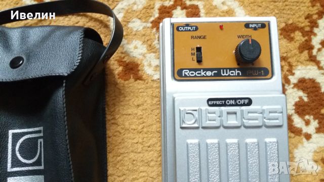 Ефект BOSS Rocker Wah PW-1 Japan, снимка 2 - Китари - 46460768