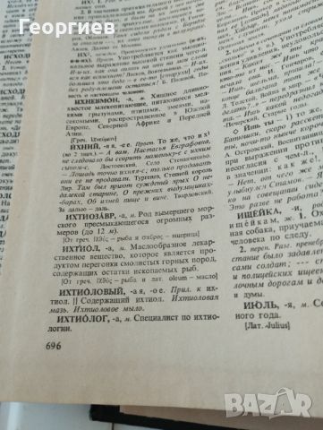 Речник на руските думи в два тома.Словарь русского язйка., снимка 4 - Чуждоезиково обучение, речници - 46010593