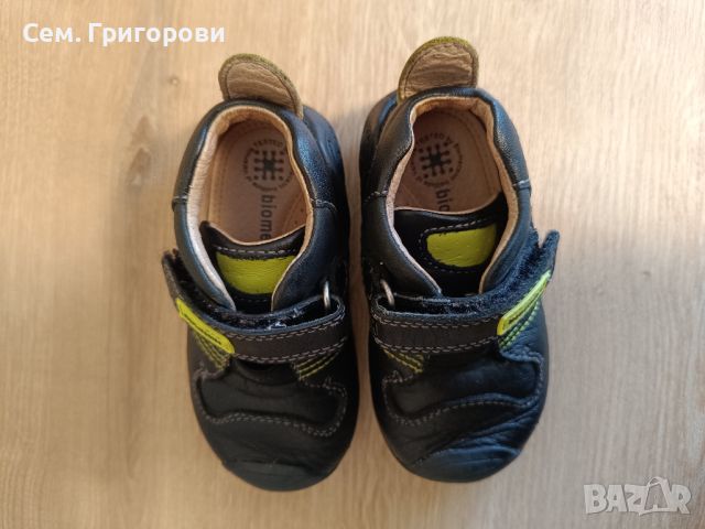 Обувки Biomecanics No 21 черни, снимка 3 - Бебешки обувки - 46462176