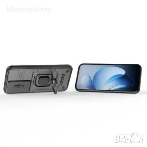Oppo Reno13 5G Удароустойчив Ring Holder/ Lens Cover Калъф и Протектор, снимка 8 - Калъфи, кейсове - 49890229