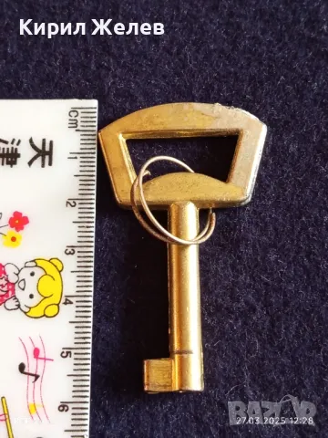 Стар ключ от соца за шкаф, ракла за КОЛЕКЦИЯ ДЕКОРАЦИЯ АРТ ИНСТАЛАЦИЯ 41280, снимка 4 - Други ценни предмети - 49660467