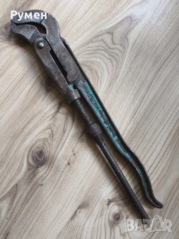 Професионален комплект Daco водопроводни тръбни ключове Ø 1.1/2" цола, снимка 2 - Ключове - 53664654