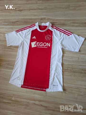 Оригинална мъжка тениска Adidas Climacool x A.F.C. Ajax / Season 10-11 (Home), снимка 2 - Тениски - 46386827