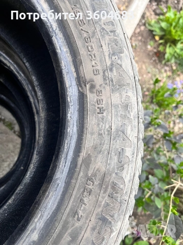 Комплект 4 бр. BGN Комплект 4 бр. Всесезонни гуми Goodyear Vector 4Seasons 185/60 R15, снимка 3 - Гуми и джанти - 54021564
