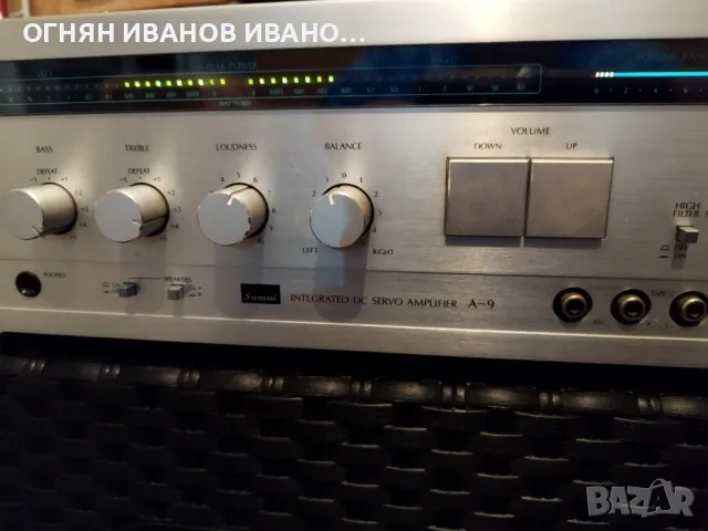 Sansui A-9 и RS-7, снимка 8 - Ресийвъри, усилватели, смесителни пултове - 49173267