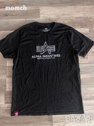 ALPHA INDUSTRIES-мъжка тениска размер ХЛ, снимка 2 - Тениски - 45534961