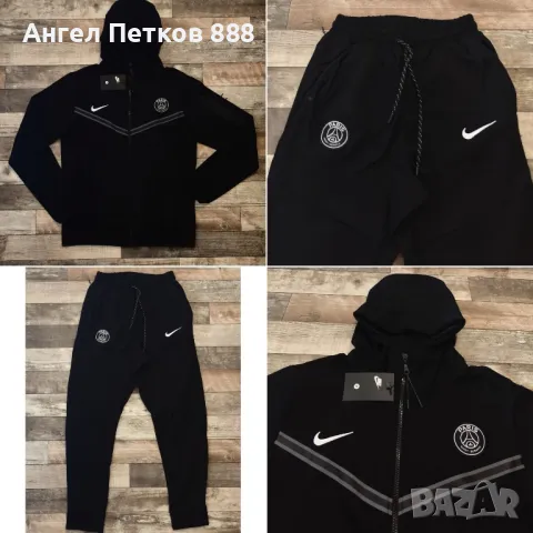 Памучен Екип Nike Tech Fleece мъжки комплект , снимка 6 - Спортни дрехи, екипи - 48170933