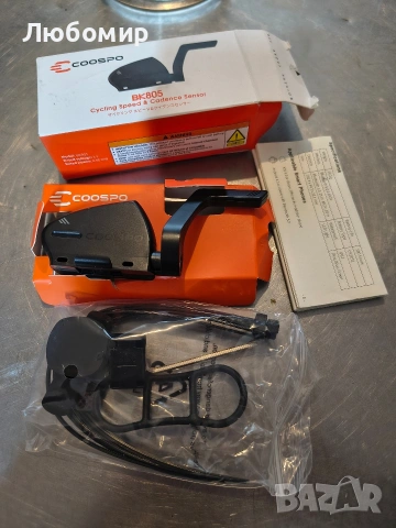 COOSPO сензор за каданс и скорост, 2 в 1 Bluetooth ANT+ RPM сензор за каданс за колоездене, , снимка 2 - Велосипеди - 53062234