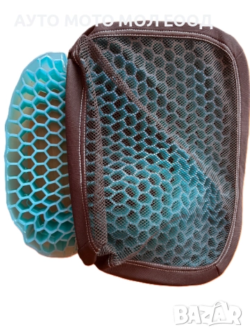 Подложка за седалка със силиконова гел основа, перящ се калъф., снимка 2 - Аксесоари и консумативи - 51421772