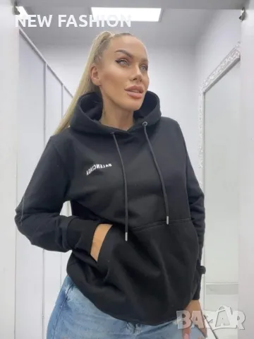 Дамски Ватирани Суичъри : XS -2XL : BALENCIAGA , снимка 1 - Суичъри - 47192200