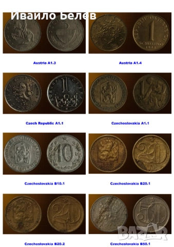 132 чуждестранни монети 1839-2022 от 29 държави, снимка 5 - Нумизматика и бонистика - 52588532