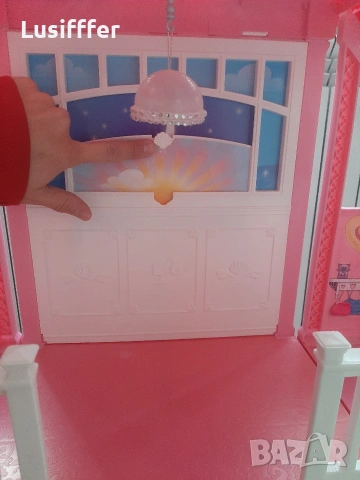 Оригинална къща за кукли Barbie, с аксесоакри, снимка 12 - Кукли - 53843653