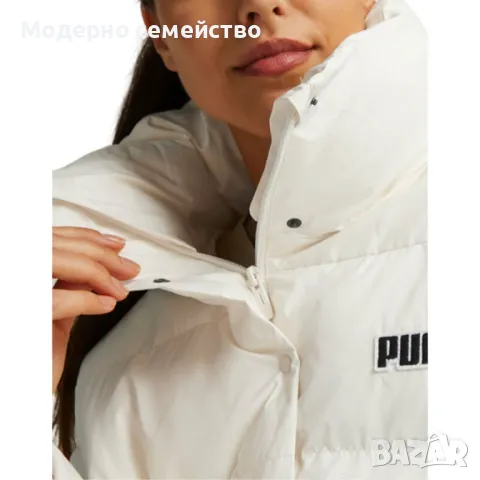 Дамско зимно яке PUMA Better Polyball Puffer Jacket Ecru, снимка 4 - Якета - 47667955