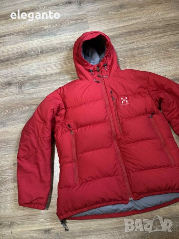 Висок клас зимна пухена HAGLOFS Rosson Down 600fill Puffer Jacket , L размер, снимка 5 - Якета - 52826095
