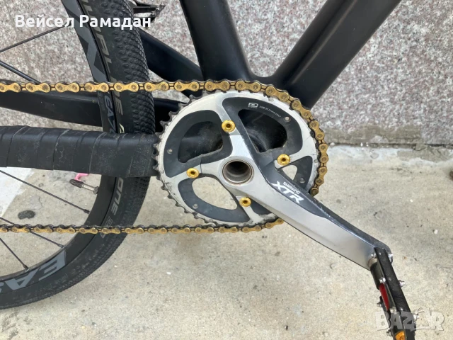 Фитнес велосипед Carbon, 49см, 2х10, XTR монтаж, снимка 6 - Велосипеди - 51172314