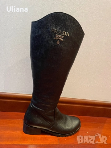 Дамски ботуши кожа, снимка 4 - Дамски ботуши - 51921128