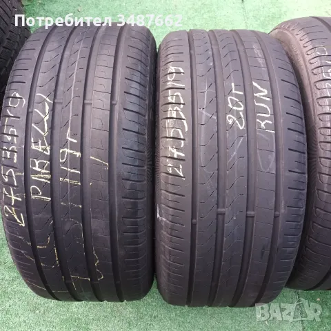 275 35 19 PIRELLI P 7 4броя летни дот 2018г , снимка 3 - Гуми и джанти - 47152232