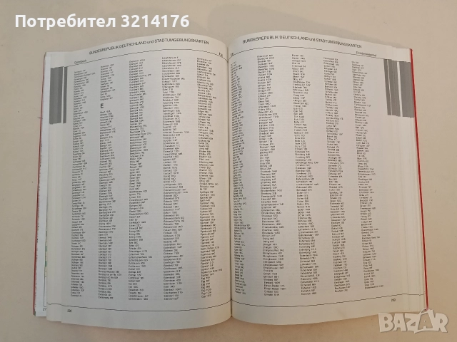 Pilot Autoatlas Deutschland/Europa 92/93 (1:300000; 1:400000), снимка 6 - Специализирана литература - 52751491