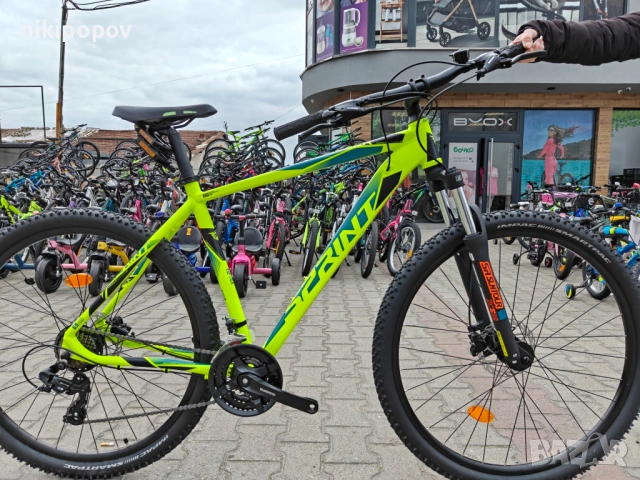 SPRINT Велосипед 29" MAVERICK жълт, снимка 12 - Велосипеди - 53918385
