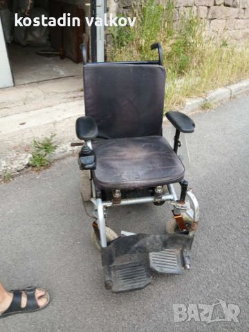 Инвалидна акумулаторна електрическа количка , снимка 2 - Инвалидни колички - 46334740
