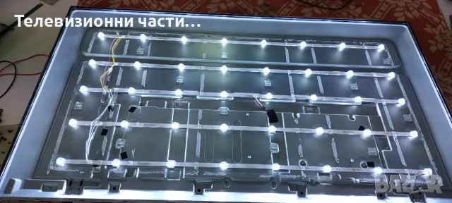 NEXT YE-55GFSG7-4K със счупен екран K550WDGF4 LC550EQQ(SM)(A4)/9612T10E/K-P168-S04/4708-K55GF4-A1113, снимка 7 - Части и Платки - 49273802