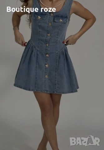 дамска рокля , снимка 2 - Рокли - 53741718