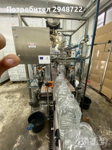 Автоматична пълначна машина HDPE/PET опаковки 3, 4, 5 до 10 L, снимка 3 - Други машини и части - 53641875