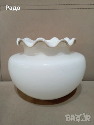 Стъклен абажур. Стъкло за лампа. Чашка за полилей, снимка 2 - Други - 53923277