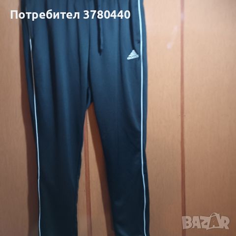 Ново черно долнище анцуг"Адидас"-3XL, снимка 1 - Спортни дрехи, екипи - 45828792