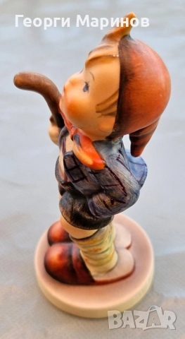 Goebel Hummel порцеланова фигура Little Hiker, 16 2/0, 1973 г., снимка 9 - Колекции - 51543001