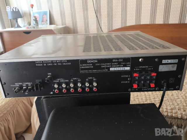 Усилвател с радио / Ресийвър Denon DRA-350 , снимка 4 - Ресийвъри, усилватели, смесителни пултове - 46363199