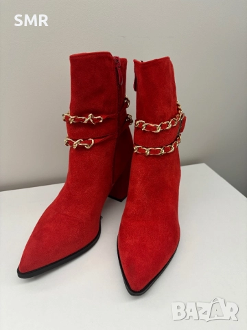 Боти на ток , снимка 3 - Дамски боти - 52724417