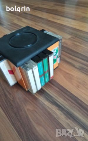 Лот : въртяща стойка за касети , 26 броя аудио касети , касетофон KENSONIC , снимка 6 - Радиокасетофони, транзистори - 45495309