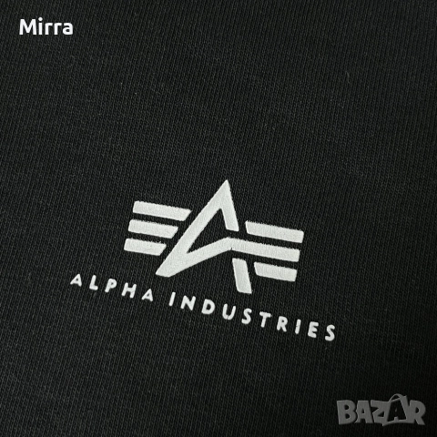 Alpha Industries Heavy Cotton Sweatshirt Crewneck, снимка 6 - Блузи - 52160335