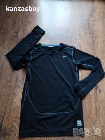 nike pro combat - страхотна юношеска тениска 147-158см. 100% оригинал точни размери дължина - 56см. , снимка 4 - Детски Блузи и туники - 50424099