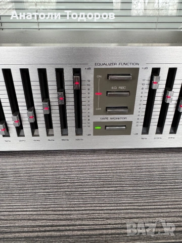 FISHER EQ-550, снимка 3 - Ресийвъри, усилватели, смесителни пултове - 53654103