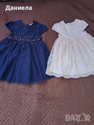 2 броя детски рокли 92, снимка 4 - Бебешки рокли - 46410779