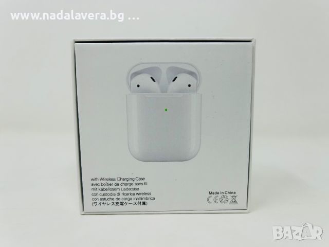 Слушалки Apple Airpods 2 Епъл Еърподс 2, снимка 7 - Слушалки и портативни колонки - 46519904