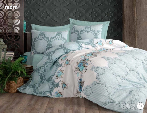 Марка VALDİVİA луксозен двоен ранфорс спален комплект 100%памук- 25 €, снимка 17 - Спално бельо - 53541038