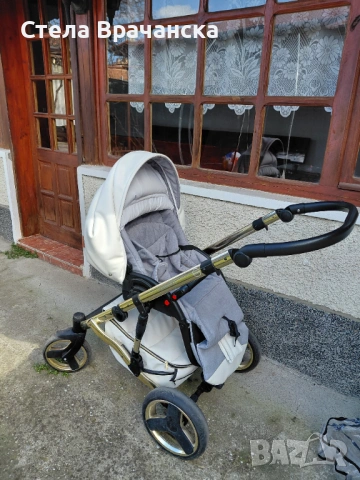 Продавам бебешка количка Финтера Конфорт 2в1, снимка 5 - Детски колички - 53766596