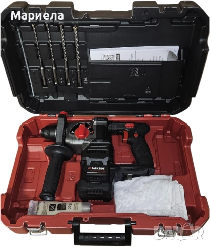 Parkside Performance PKHAP 20-Li , 20V акумулаторен перфоратор, снимка 2 - Други инструменти - 53795246