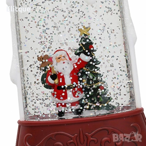 Коледна декоративна LED свещ – Безопасна, блестяща и идеална за одарък, снимка 2 - Декорация за дома - 52750010