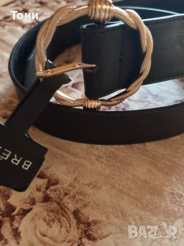 BREAL Нов Дамски Кожен Колан 105см, снимка 8 - Колани - 52703198