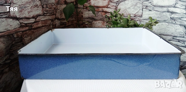 Голяма емайлирана тава , снимка 6 - Съдове за готвене - 54259364