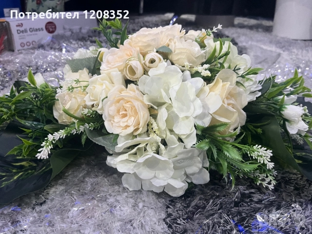 Сватбена украса за кола, кошница, бутониери